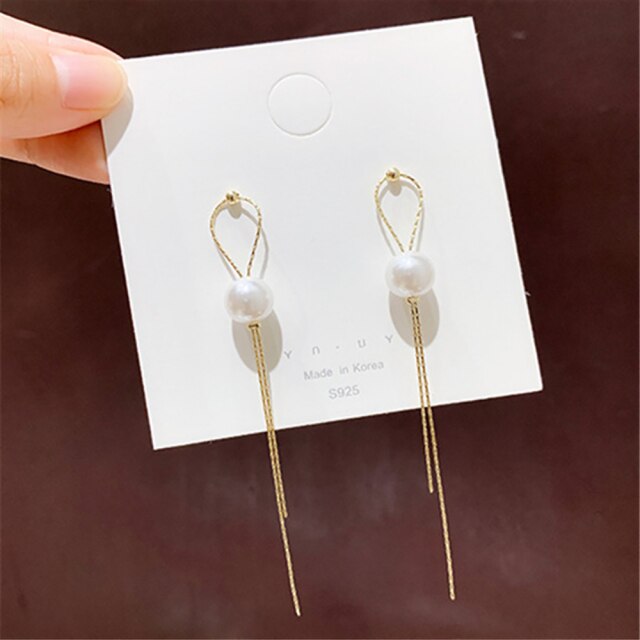 Glossy Arc Geometric Korean Earring Fashion Jewelry 2021 New