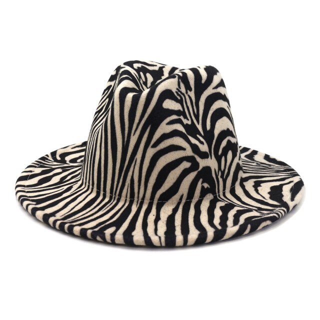 2022 Well Sell New Style Fashion Animal Figure Women Fedora Hat Vintage Panama Jazz Men Wide Brim Fedora Hat