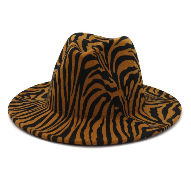 2022 Well Sell New Style Fashion Animal Figure Women Fedora Hat Vintage Panama Jazz Men Wide Brim Fedora Hat