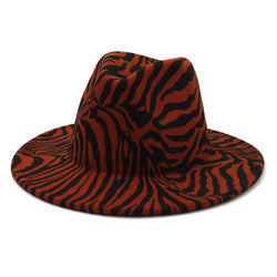 2022 Well Sell New Style Fashion Animal Figure Women Fedora Hat Vintage Panama Jazz Men Wide Brim Fedora Hat