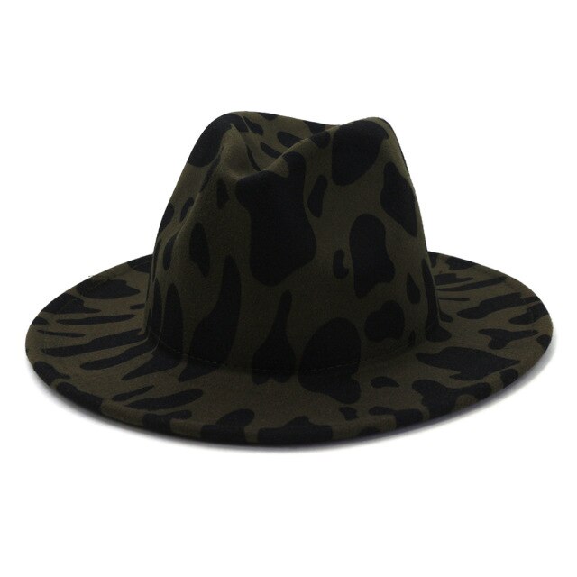 2022 Well Sell New Style Fashion Animal Figure Women Fedora Hat Vintage Panama Jazz Men Wide Brim Fedora Hat