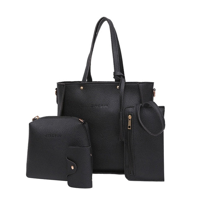 Shoulder Bags Four-piece Bag Luxury Handbags Women Bags Designer New Fashion Suit Shoulder Bag Messenger Bag Wallet#g30